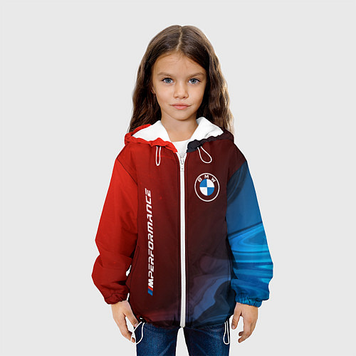 Детская куртка BMW БМВ / 3D-Белый – фото 3