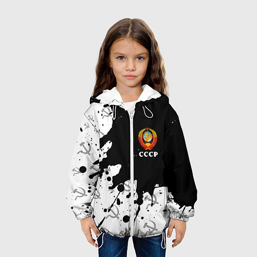 Детская куртка СССР USSR / 3D-Белый – фото 3