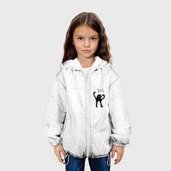 Куртка с капюшоном детская ЪУЪ СЪУКА, цвет: 3D-белый — фото 2