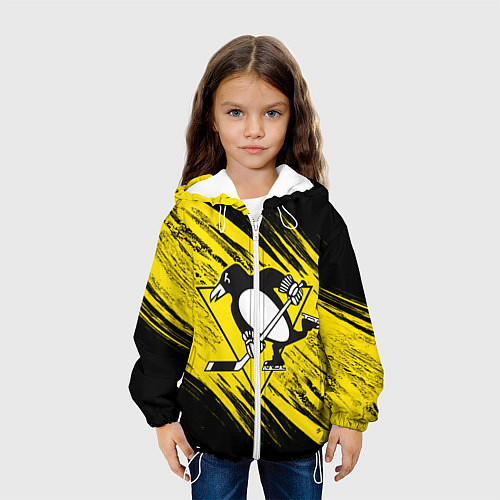 Детская куртка Pittsburgh Penguins Sport / 3D-Белый – фото 3