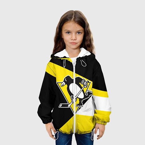 Детская куртка Pittsburgh Penguins Exclusive / 3D-Белый – фото 3
