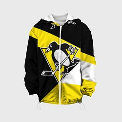Куртка с капюшоном детская Pittsburgh Penguins Exclusive, цвет: 3D-белый