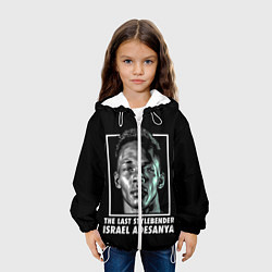 Куртка с капюшоном детская Исраэль Адесанья, цвет: 3D-белый — фото 2