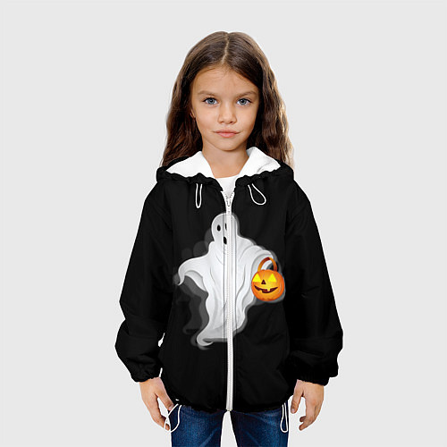 Детская куртка Halloween / 3D-Белый – фото 3