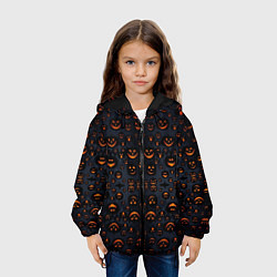 Куртка с капюшоном детская HALLOWEEN, цвет: 3D-черный — фото 2