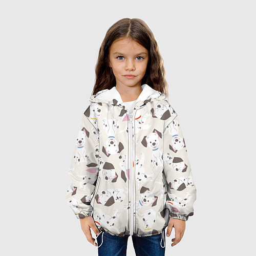 Детская куртка 101 Dalmatians / 3D-Белый – фото 3