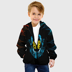 Куртка с капюшоном детская HARD CORE, цвет: 3D-черный — фото 2