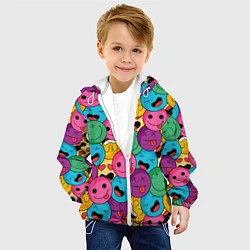 Куртка с капюшоном детская Pattern, цвет: 3D-белый — фото 2