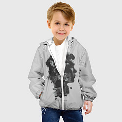 Куртка с капюшоном детская Inception, цвет: 3D-белый — фото 2