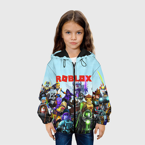Детская куртка ROBLOX / 3D-Черный – фото 3