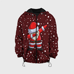 Куртка с капюшоном детская Dab-Santa, цвет: 3D-черный