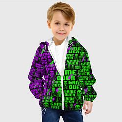 Куртка с капюшоном детская UNDERTALE, цвет: 3D-белый — фото 2