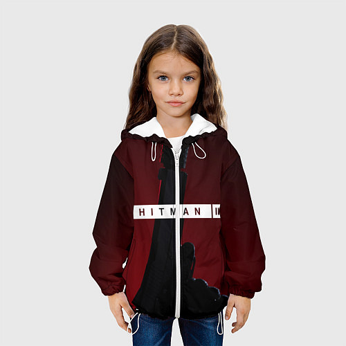 Детская куртка Hitman III / 3D-Белый – фото 3