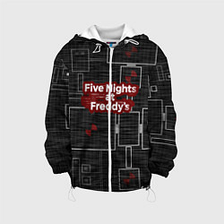 Куртка с капюшоном детская Five Nights At Freddy, цвет: 3D-белый