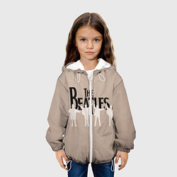 Куртка с капюшоном детская The Beatles, цвет: 3D-белый — фото 2
