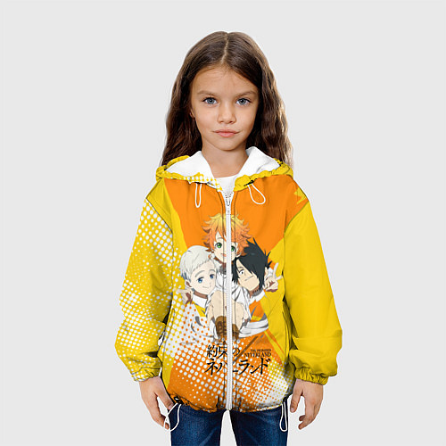 Детская куртка Обещанный Неверленд / 3D-Белый – фото 3