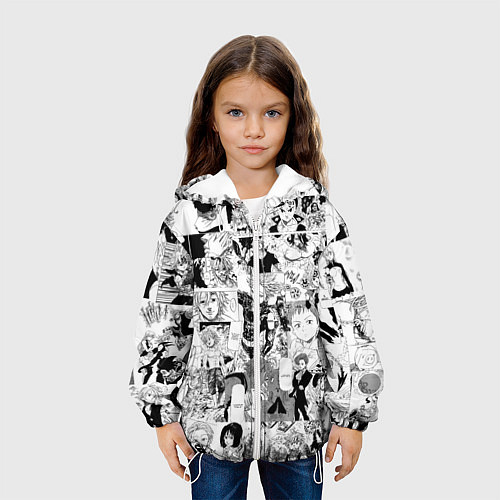 Детская куртка Семь смертных грехов / 3D-Белый – фото 3