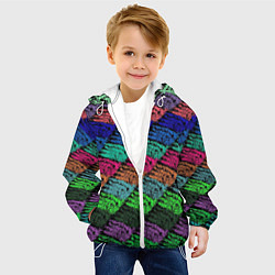 Куртка с капюшоном детская МОРСКОЙ ДОМИНАНТ, цвет: 3D-белый — фото 2