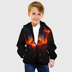Куртка с капюшоном детская DOOM MARS, цвет: 3D-черный — фото 2
