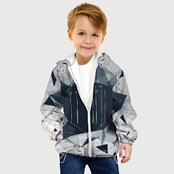 Куртка с капюшоном детская DEATH STRANDING, цвет: 3D-белый — фото 2