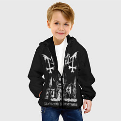 Куртка с капюшоном детская Mayhem, цвет: 3D-черный — фото 2