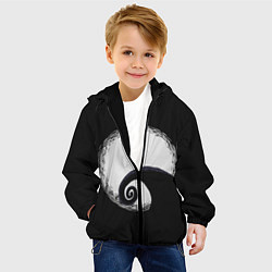 Куртка с капюшоном детская Little Nightmares 2, цвет: 3D-черный — фото 2