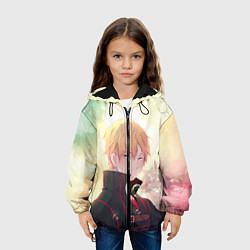 Куртка с капюшоном детская Импульс Мира, цвет: 3D-черный — фото 2