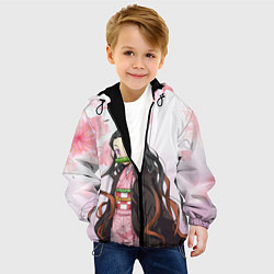 Куртка с капюшоном детская НЕЗУКА NEZUKO, цвет: 3D-черный — фото 2