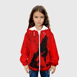Куртка с капюшоном детская DARK SOULS ТЁМНЫЕ ДУШИ, цвет: 3D-белый — фото 2