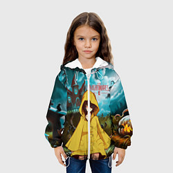 Куртка с капюшоном детская Little Nightmares 2, цвет: 3D-белый — фото 2