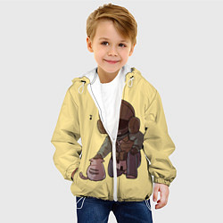 Куртка с капюшоном детская J?ger Rainbow Six Art 01, цвет: 3D-белый — фото 2