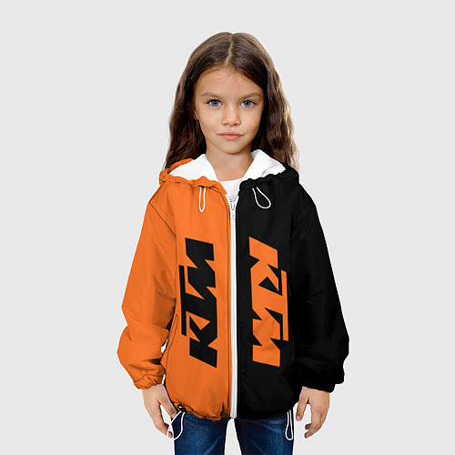 Детская куртка KTM КТМ Z / 3D-Белый – фото 3