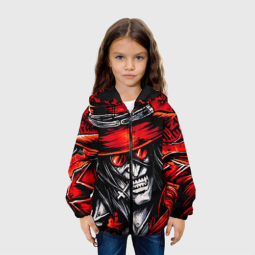Детская куртка Алукард, Хеллсинг / 3D-Черный – фото 3