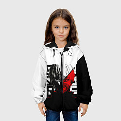 Куртка с капюшоном детская ТОКИЙСКИЙ ГУЛЬ, цвет: 3D-черный — фото 2