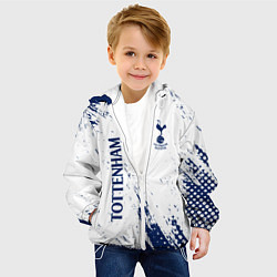 Куртка с капюшоном детская TOTTENHAM HOTSPUR, цвет: 3D-белый — фото 2