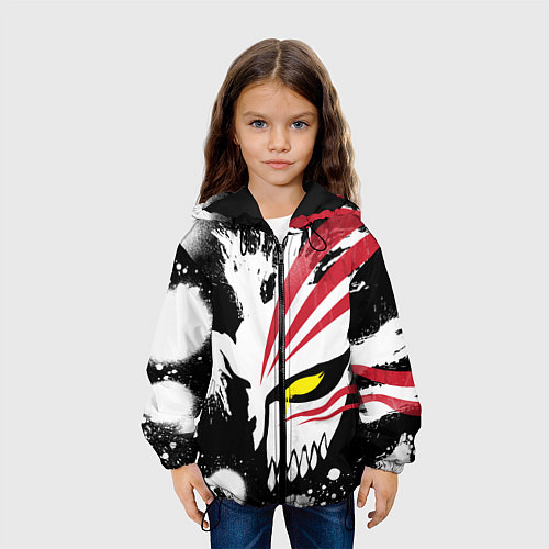 Детская куртка БЛИЧ МАСКА ИЧИГО ПУСТОГО / 3D-Черный – фото 3