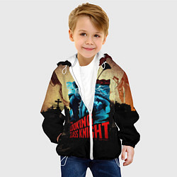 Куртка с капюшоном детская Darksouls : glass knight, цвет: 3D-белый — фото 2