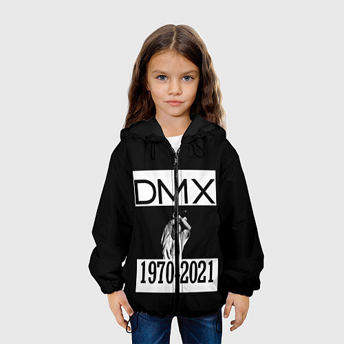 Детская куртка DMX 1970-2021 / 3D-Черный – фото 3
