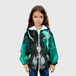 Куртка с капюшоном детская Ulquiorra Schiffer Bleach, цвет: 3D-белый — фото 2