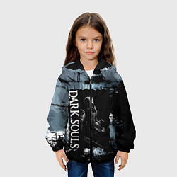 Куртка с капюшоном детская Darksouls the game, цвет: 3D-черный — фото 2