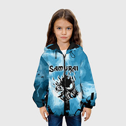 Куртка с капюшоном детская SAMURAI KING 2077, цвет: 3D-черный — фото 2