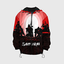 Куртка с капюшоном детская CYBERPUNK SAMURAI 2077, цвет: 3D-черный