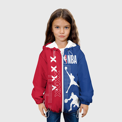 Детская куртка NBA / 3D-Белый – фото 3