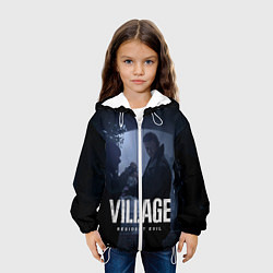 Куртка с капюшоном детская RESIDENT EVIL VILLAGE, цвет: 3D-белый — фото 2