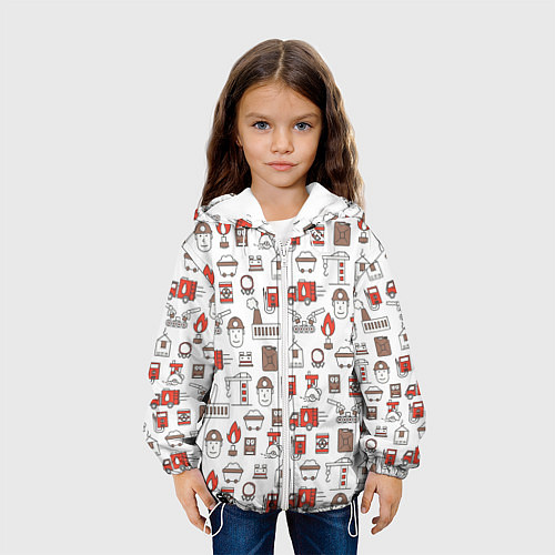 Детская куртка Металлург / 3D-Белый – фото 3
