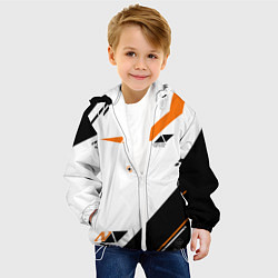 Куртка с капюшоном детская M4A4 - Asiimov 2023 NEW, цвет: 3D-белый — фото 2