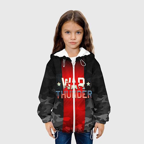 Детская куртка WAR THUNDER ВАР ТАНДЕР / 3D-Белый – фото 3