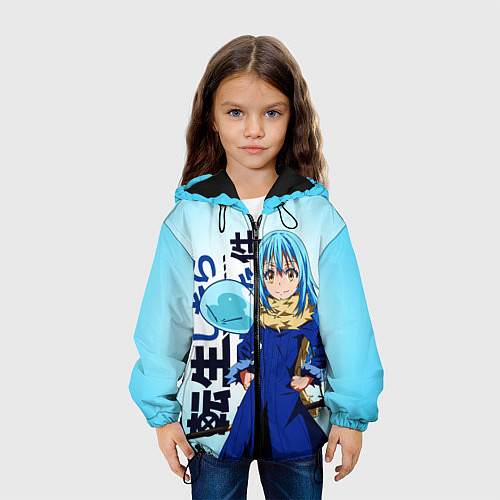 Детская куртка Римуру Темпест, TenSura / 3D-Черный – фото 3