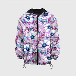 Детская куртка Анемоны - цветочный ковер