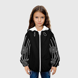 Куртка с капюшоном детская ВАЛЬХАЛЛА БАНДА, цвет: 3D-белый — фото 2